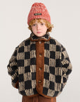 Almost Moiré All Over Sheepskin Jacket