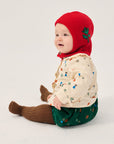 Blossom Knitted Baby Balaclava