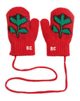 Blossom Knitted Baby Mittens