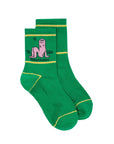 Long Puff Short Socks