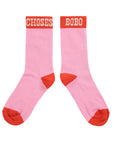 Pink Pop Long Socks