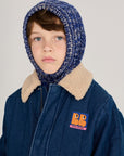 Blue Knitted Balaclava