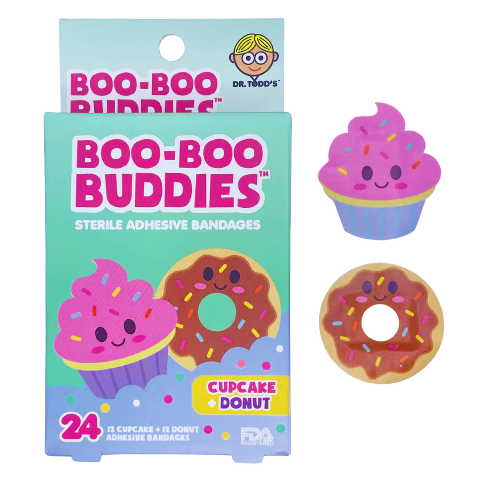Cupcake and Donut Bandages by Boo Boo Buddies