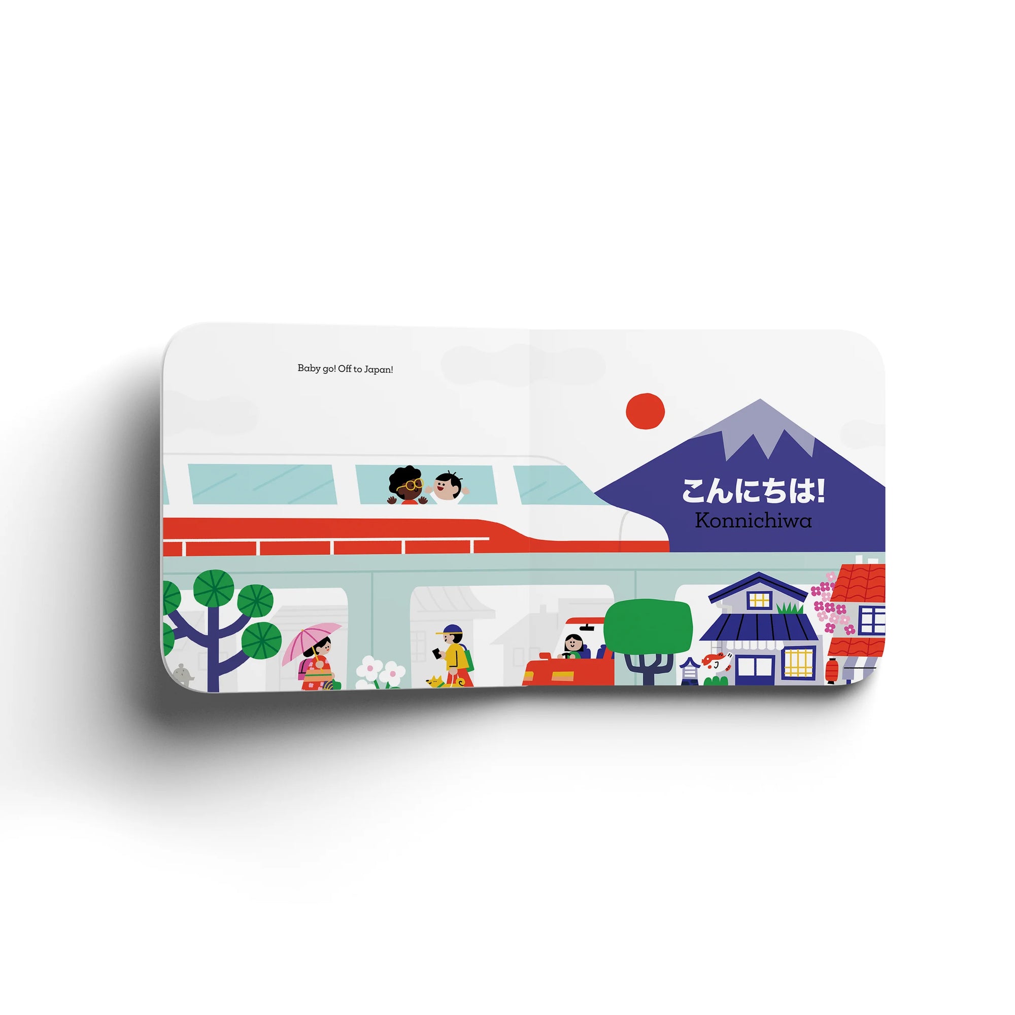 Baby Go! Japan Board Book by Lee Christensen & Audrey Lee