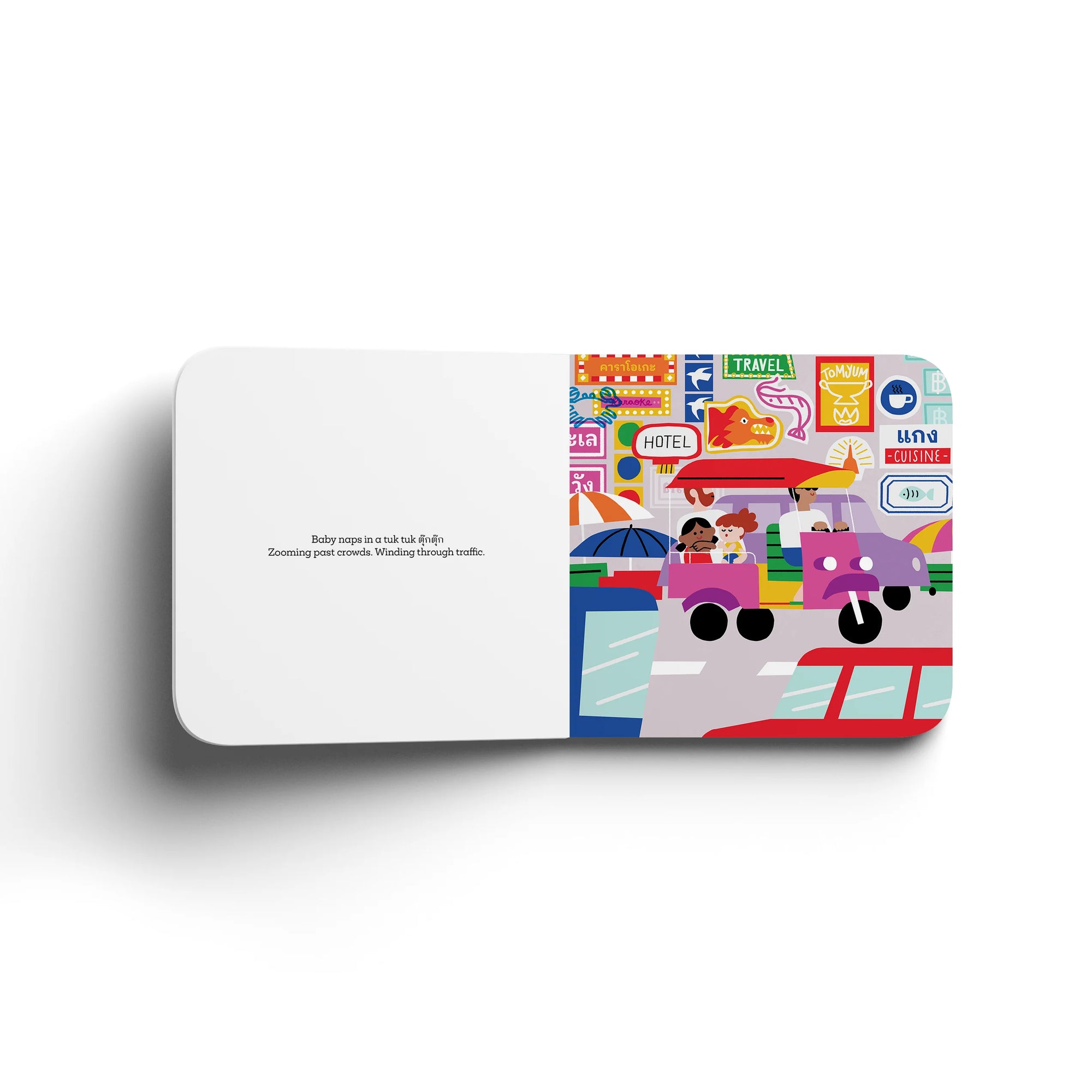 Baby Go! Thailand Board Book by Lee Christensen & Audrey Lee