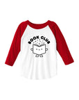 Book Club Baby + Kid Baseball Tee