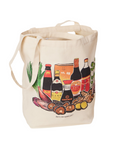 Asian Sauces Tote Bag by Menmin Made