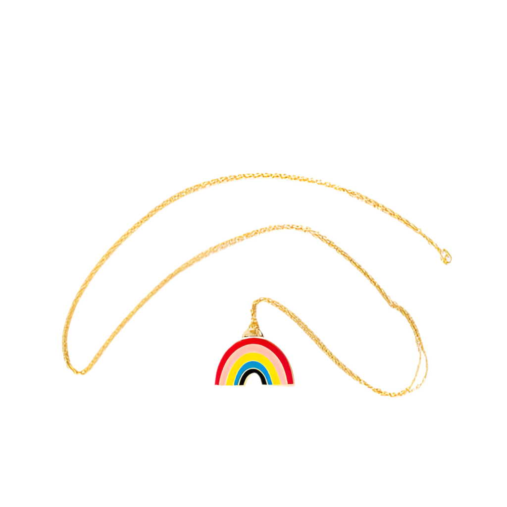 Rainbow Pendant by Yellow Owl Workshop