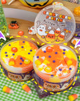 Candy Corn Frosting Butter Slime by Kawaii Slime Company