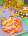 Candy Corn Frosting Butter Slime by Kawaii Slime Company