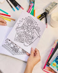 Supermarket - Cozy Art Coloring Book