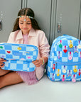 Charms Blue Check Rodgers Lunchbox