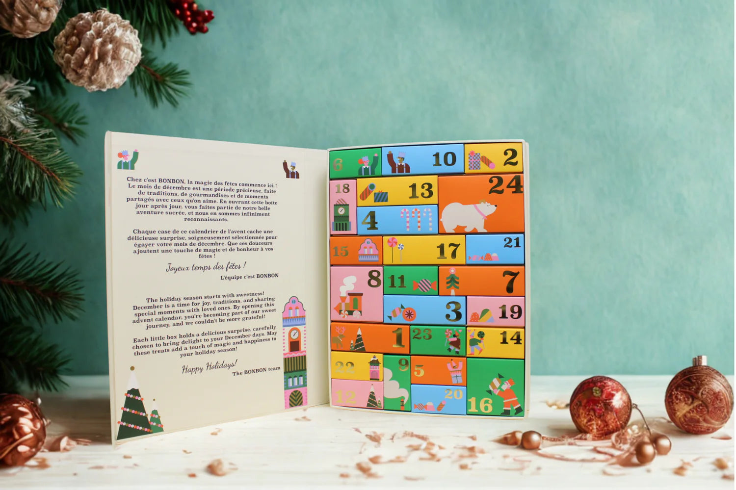 Gummies Advent Calendar by La boîte à bonbons