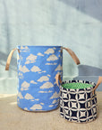 Canvas Laundry Hamper - Cloud