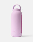 Big Bottle Glass Water Bottle 36 oz Flip Cap (more colors)