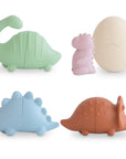 Dinos Mold Free Bath Play Set - 4 Pack by Mushie