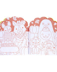 Dogs Coloring Book + Stickers