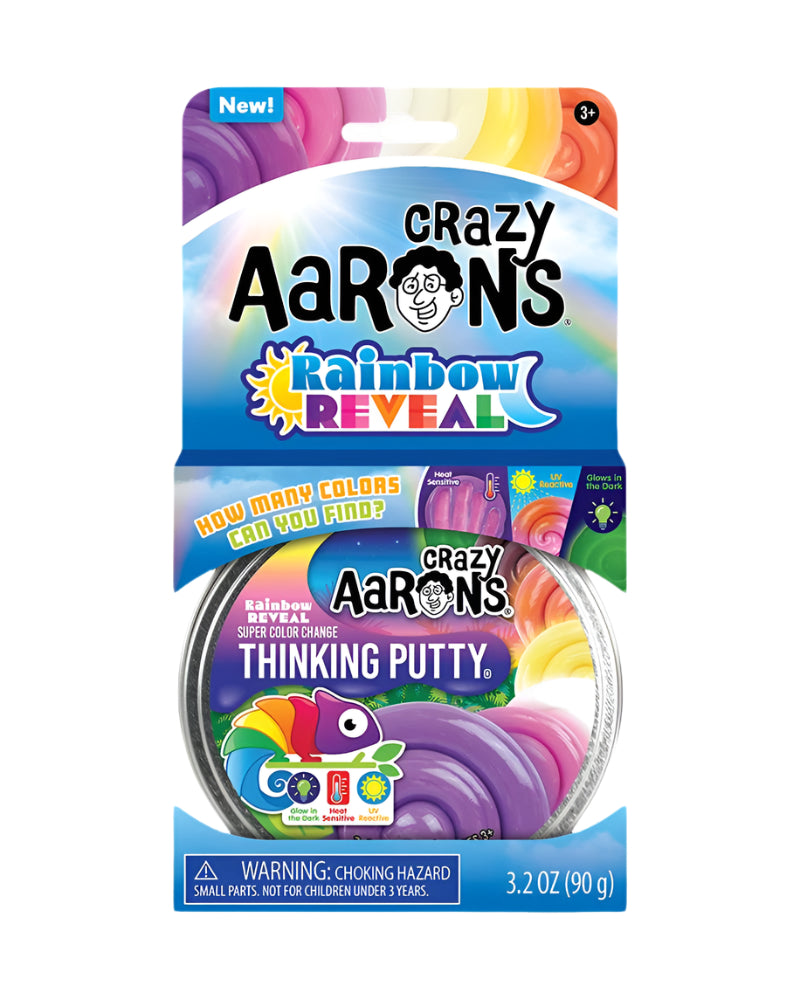 Rainbow Reveal Thinking Putty by Crazy Aarons