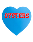 Oysters Heart Sticker by The Silver Spider