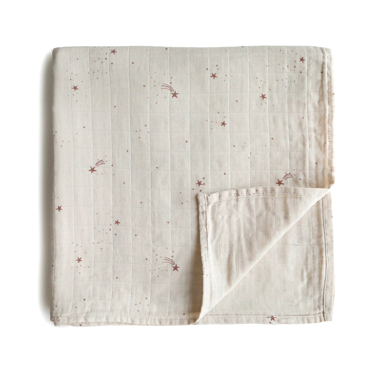 Organic Cotton Muslin Swaddle Blanket by Mushie