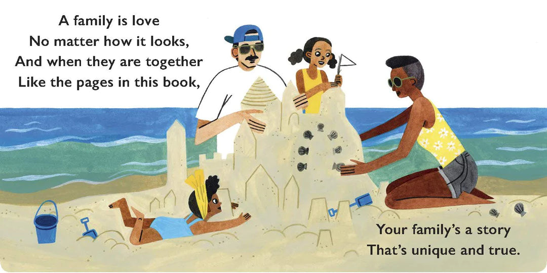 Families Can Board Book by Dan Saks and Brooke Smart