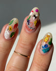 Farmer's Market Nail Stickers