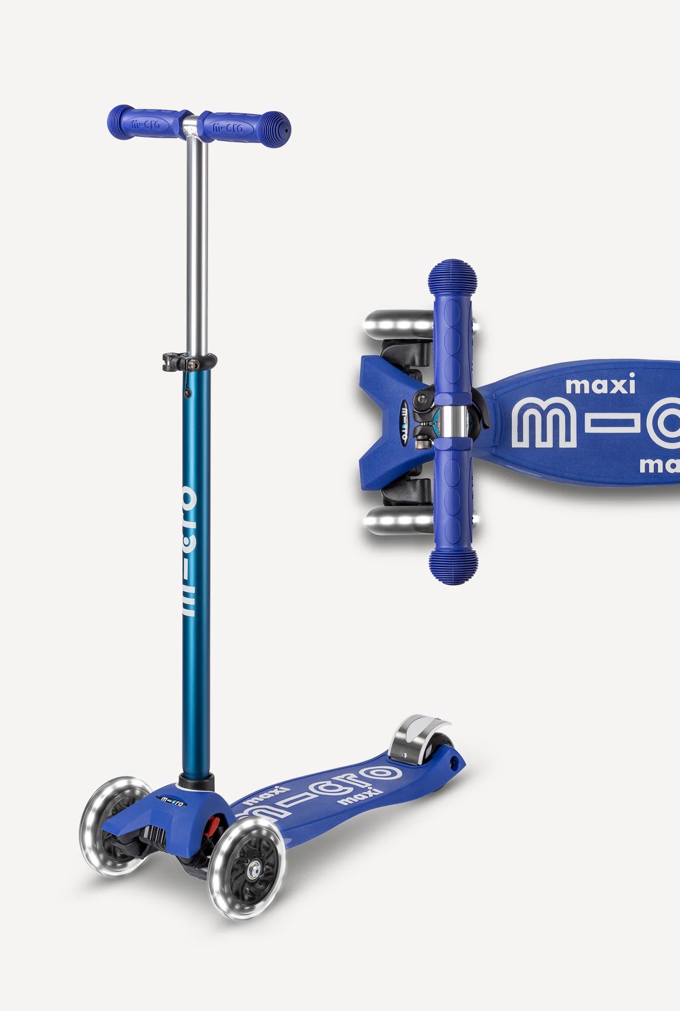 Maxi Deluxe Scooter- LED Wheels (More Colors) by Micro Kickboard