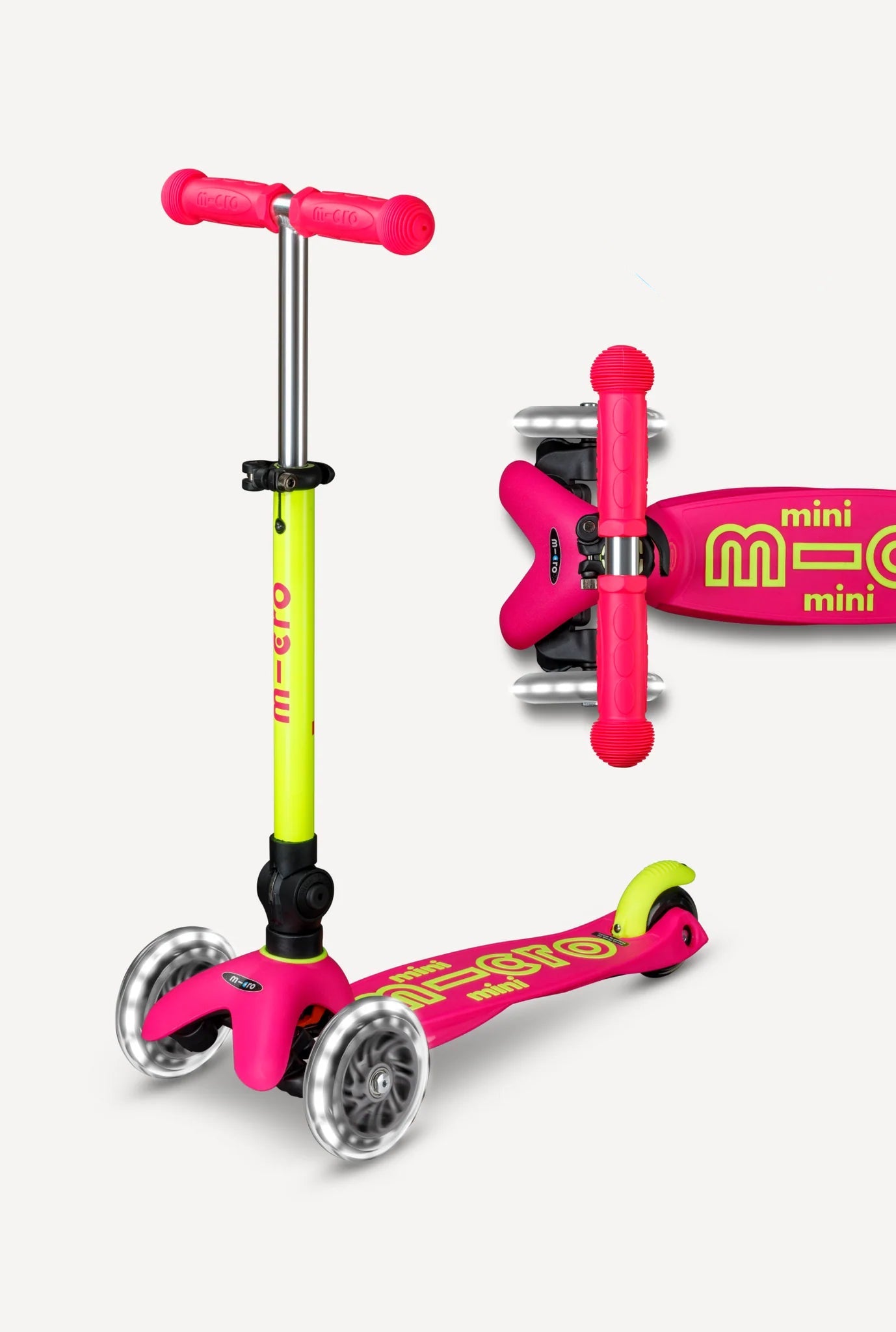 Micro Mini Foldable Scooter LED Wheels (More Colors) – Mochi Kids