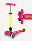 Micro Mini Foldable Scooter LED Wheels (More Colors)