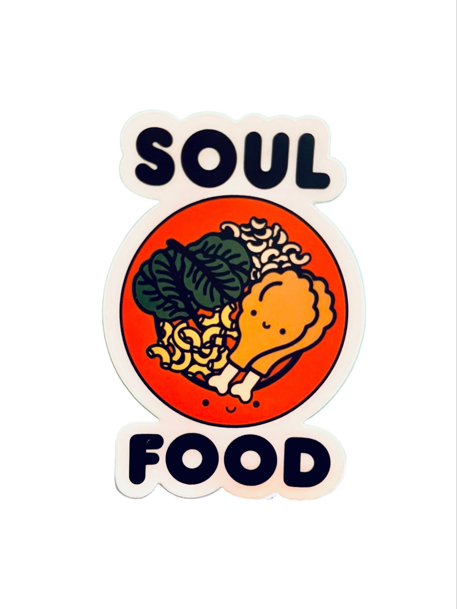 Sunny and Ted X Mochi Kids Soul Food Vinyl Sticker