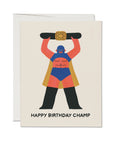 Happy Birthday Champ Card