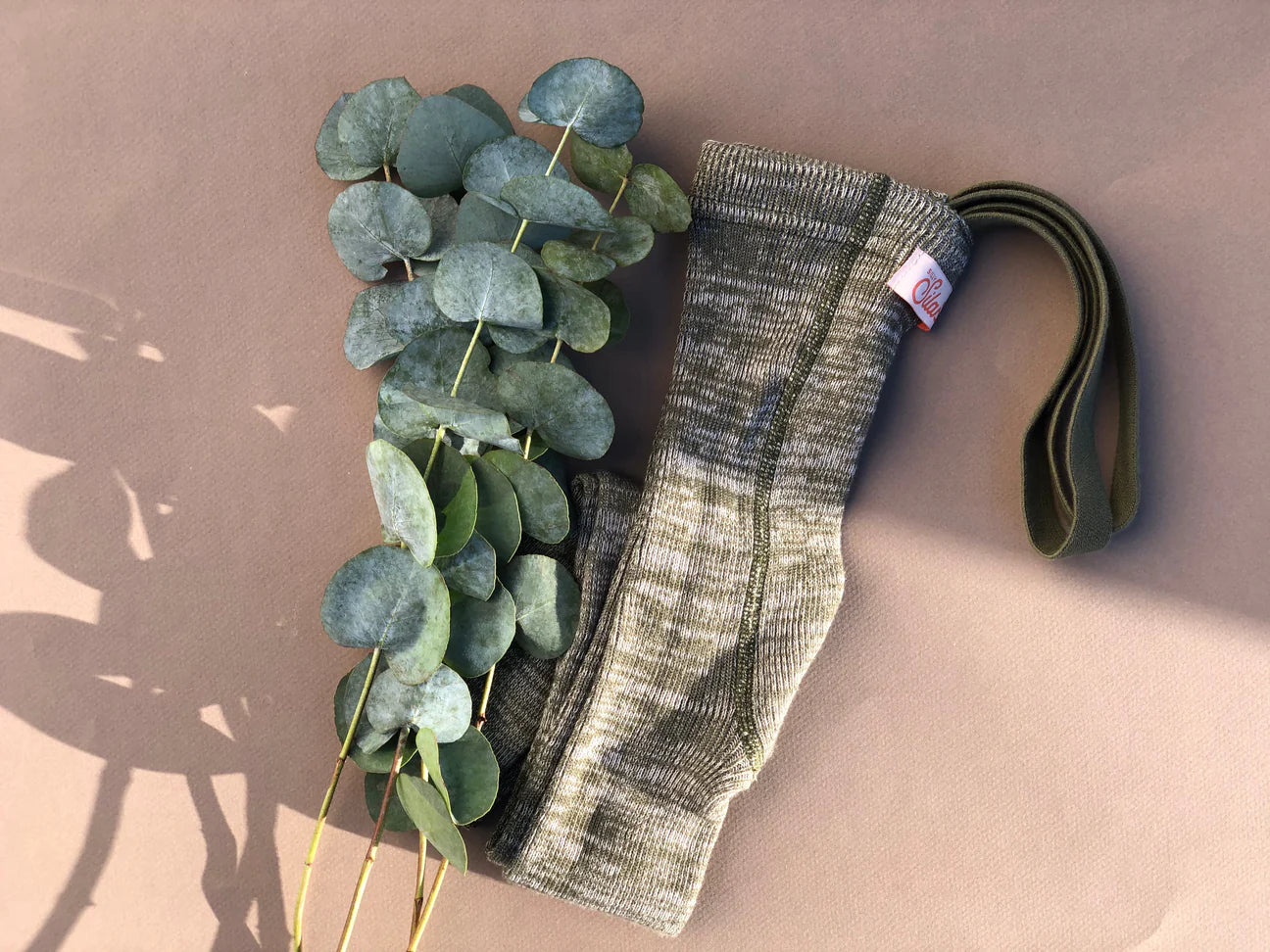 Footless Tights Creamy Olive by Silly Silas