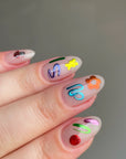 Jelly Nail Art Stickers
