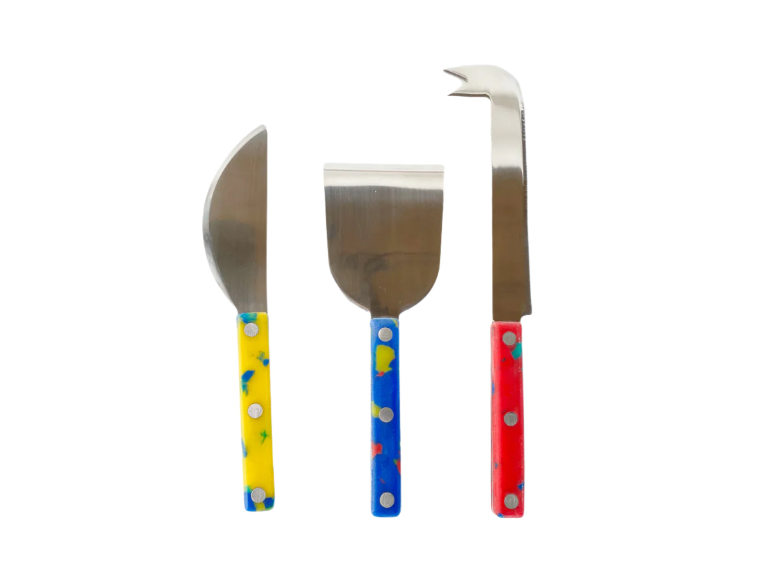 Cheese Knives - Red/Yellow/Blue by Fredericks & Mae