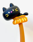 Black Cat Wiggle Gel Pen