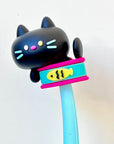 Black Cat Wiggle Gel Pen