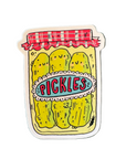 Pickle Jar Sticker by Paisley Jensen Studios