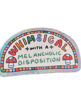 Whimsical With a Melancholic Disposition Sticker by Paisley Jensen Studios