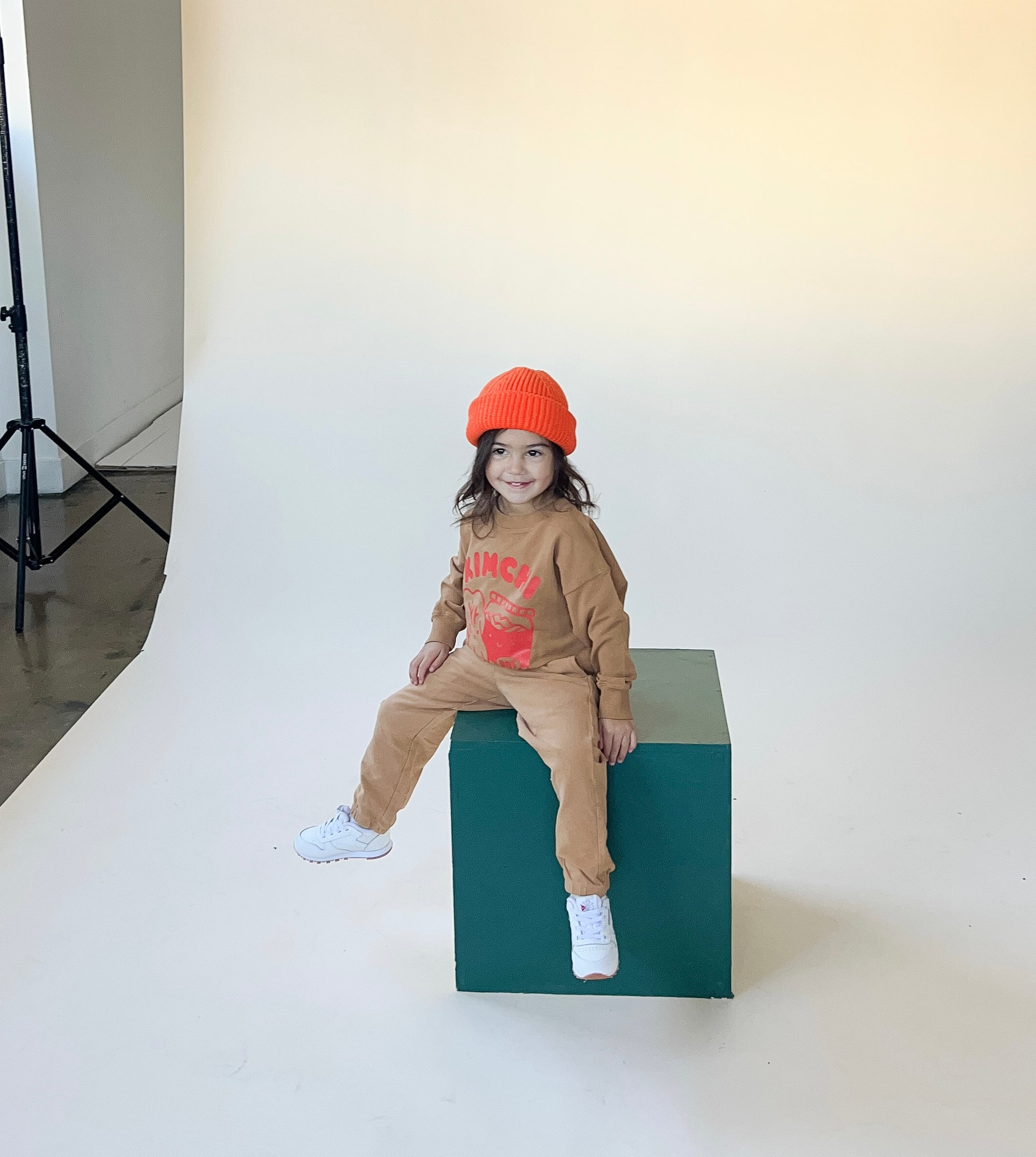 SALE Caramel Light Brown Kids Sweatpants by Mochi Kids