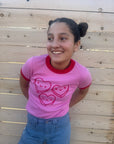 Candy Hearts Kids Graphic Tee