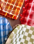 Red Plaid Jumbo Box Claw