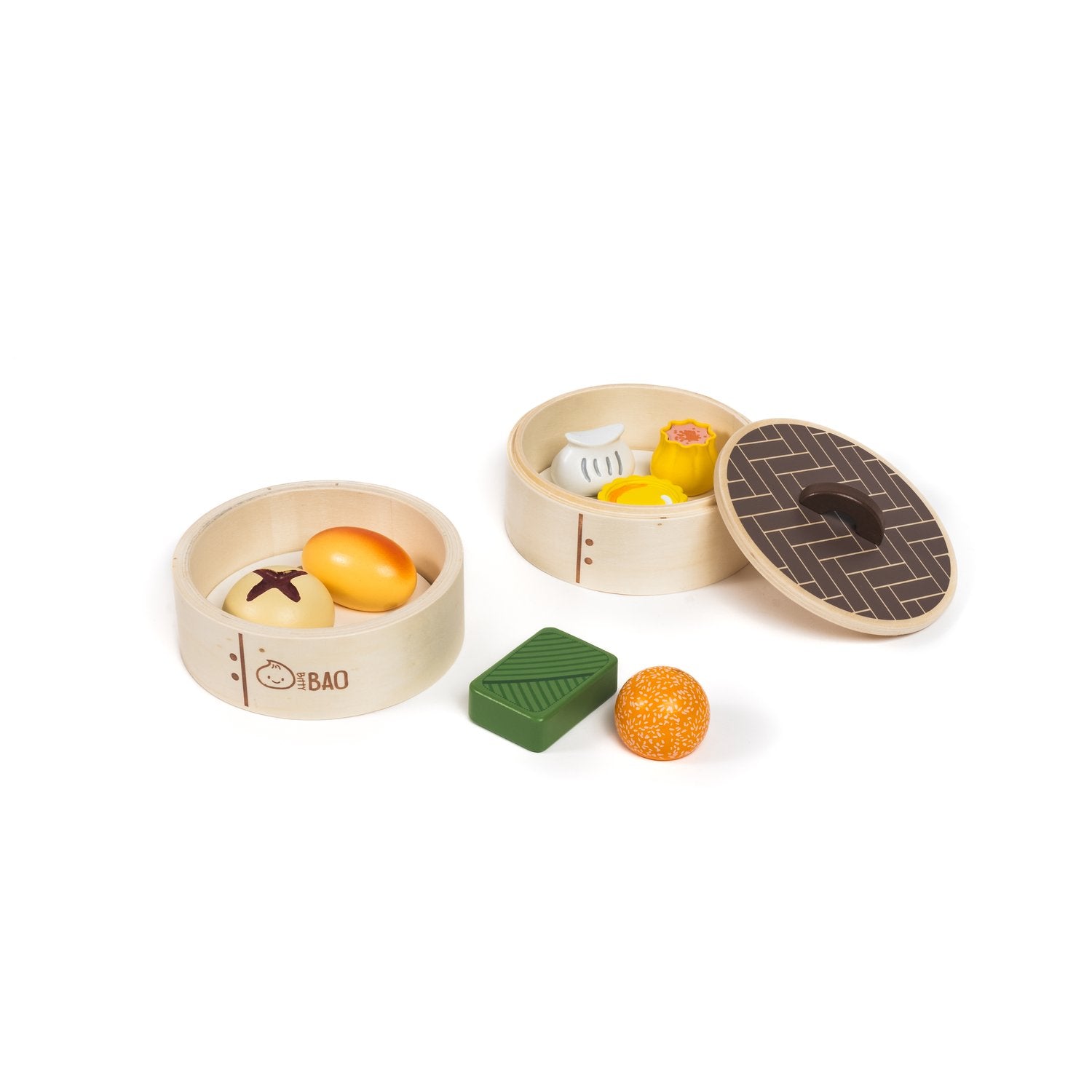 Wooden Dim Sum Toy Set by Bitty Bao