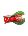 Midi Watermelon Hair Claw Clip