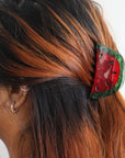 Midi Watermelon Hair Claw Clip