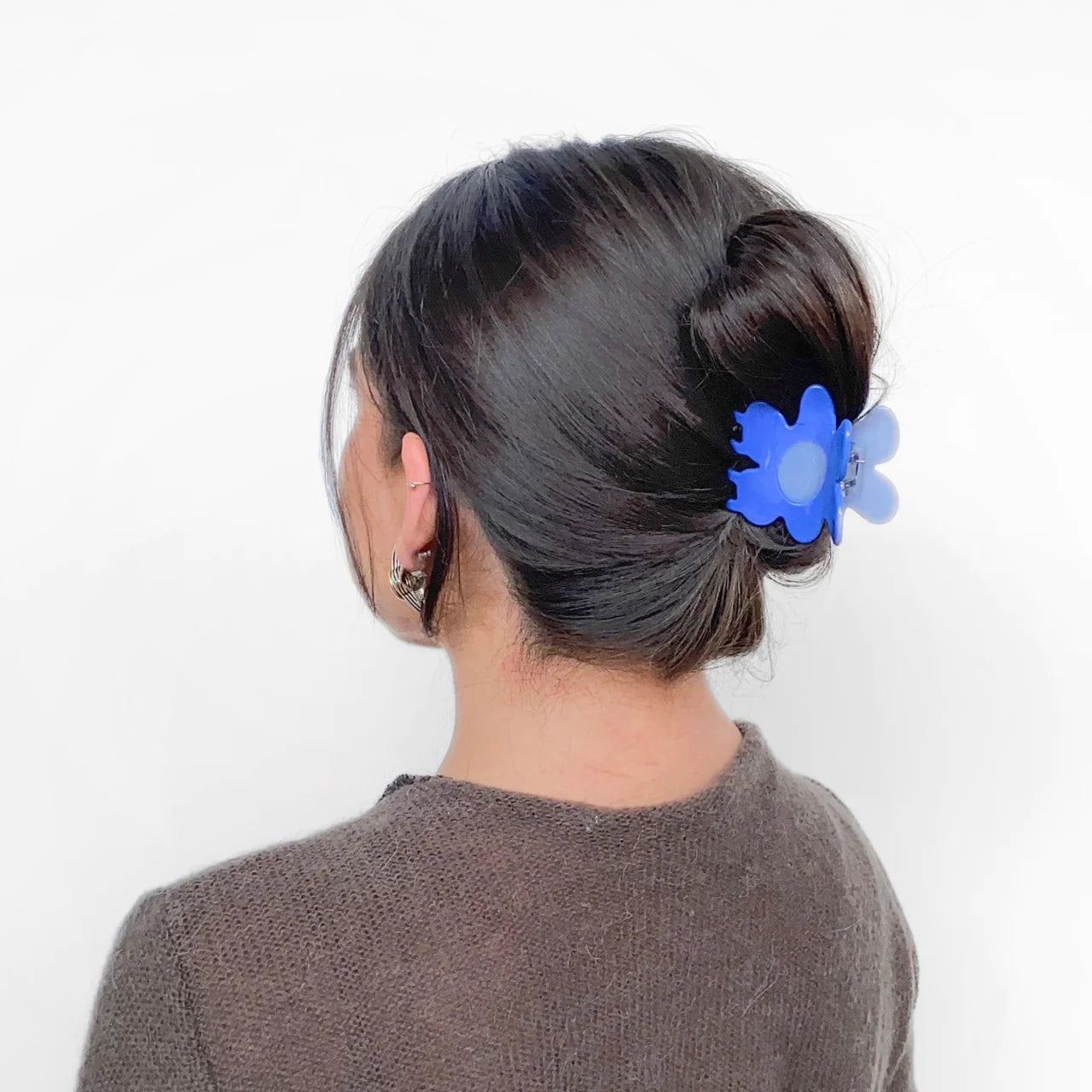 Flower Hair Claw in Periwinkle by Chunks