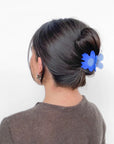 Flower Hair Claw in Periwinkle by Chunks