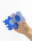 Flower Hair Claw in Periwinkle by Chunks