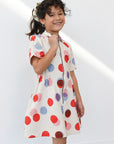 Polka Dot Utility Dress by Noble + Amanda Jane Jones