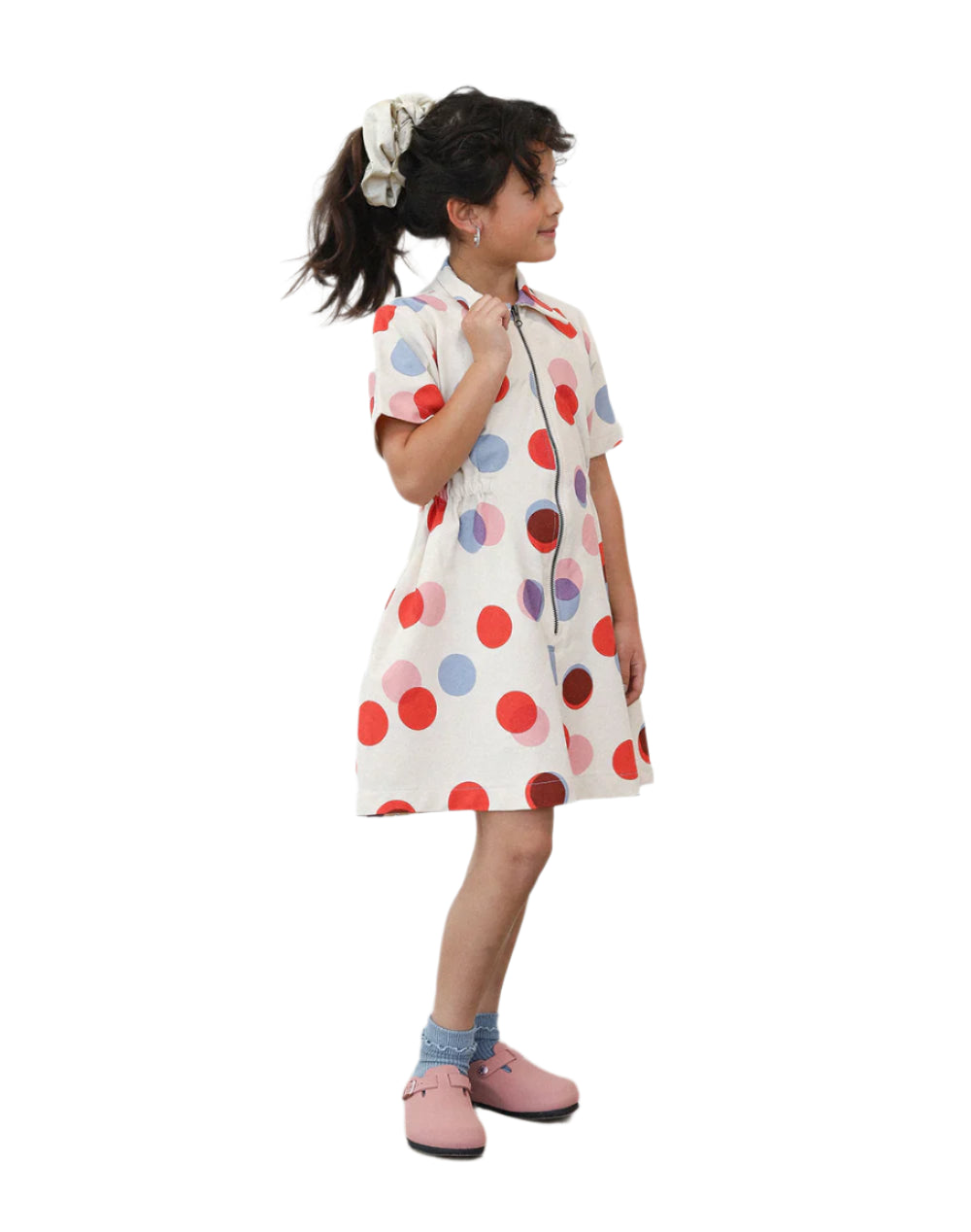 Polka Dot Utility Dress by Noble + Amanda Jane Jones