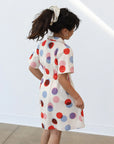 Polka Dot Utility Dress by Noble + Amanda Jane Jones